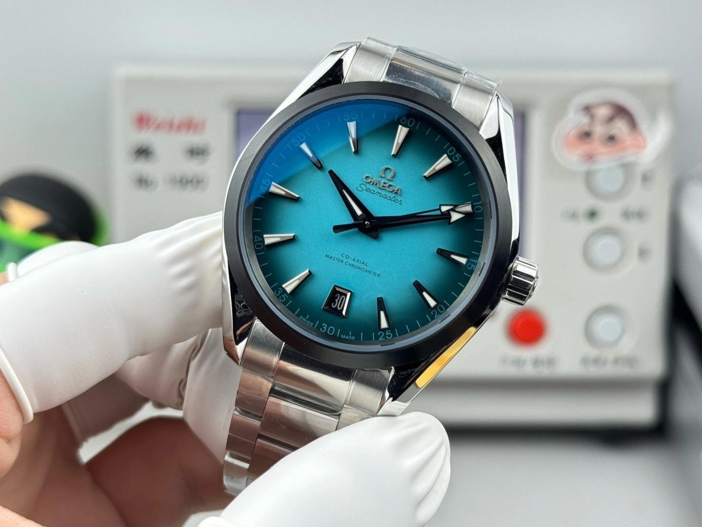 CBD Factory Omega Seamaster Aqua Terra 150M 41mm Gradient Turquoise Dial (220.10.41.21.03.006) 1:1 Super Clone – DD8900 Movement Bold 236
